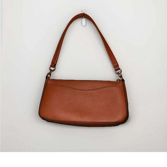 Nanette Lepore Tan Leather Shoulder Bag - Picture 2 of 5